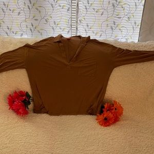Selling Joe brand size large brown top